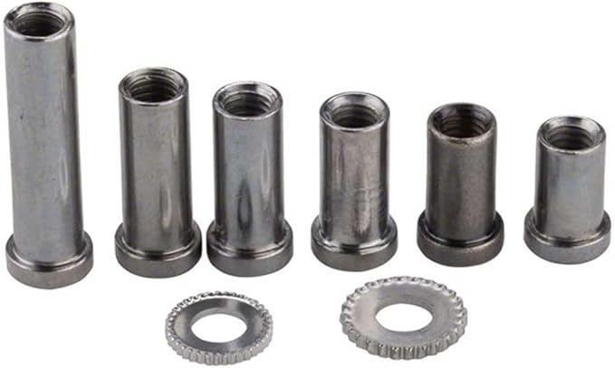 SRAM Red Center Nut Set for Road Brake Calipers - Precision Aluminum Components, Lightweight & Durable, Includes 12-30mm Size Options