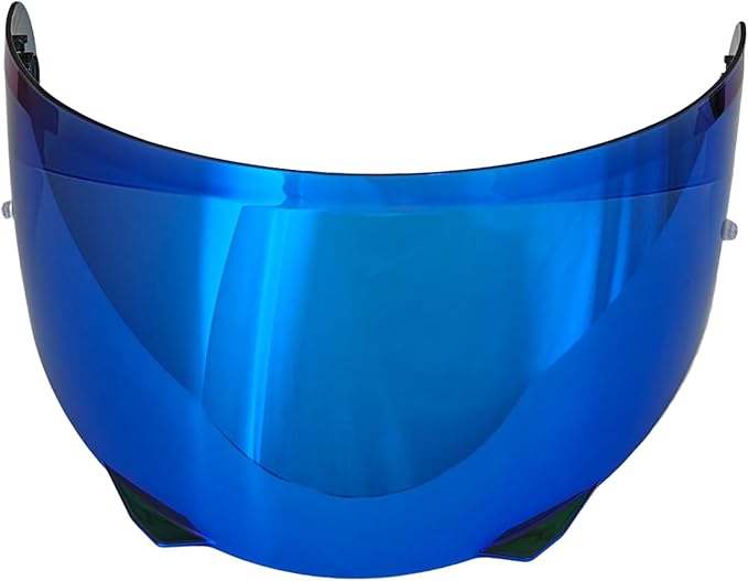 HJ-33 Helmet shield Replacement,Motorcycle Helmet Visor Compatible with HJC i90,i91 (Deep Blue)