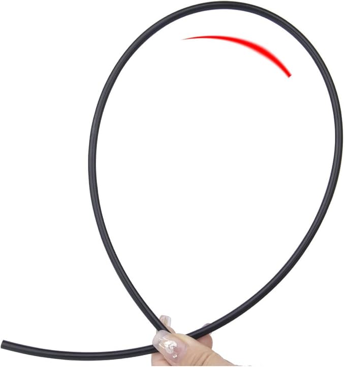 2.5M bicycle hydraulic brake line with olive connector insert, brake hose hydraulic disc brake hose repair kit with olive connector inserts accessories BH59