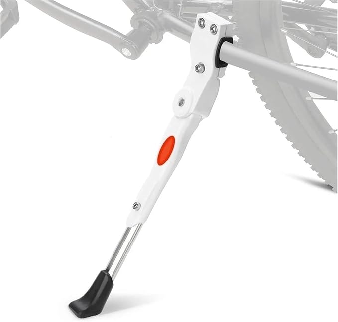 Adjustable Bike Kickstand Aluminum Alloy Non-Slip Rear Side Bicycle Kick Stand For 22 24 26 27 Road Bike/BMX/MTB