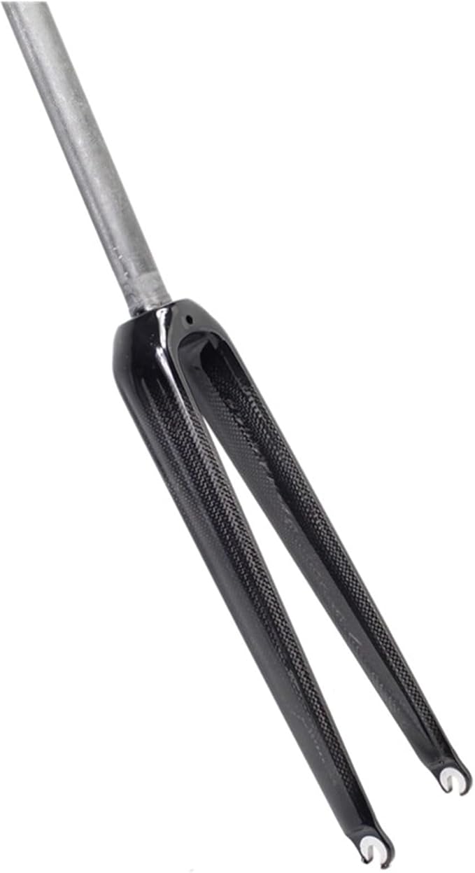 700C Carbon Fiber Road Bike Gravel Bike Fork 1-1/8" Straight Steerer Rim Brake Lightweight Front Fork