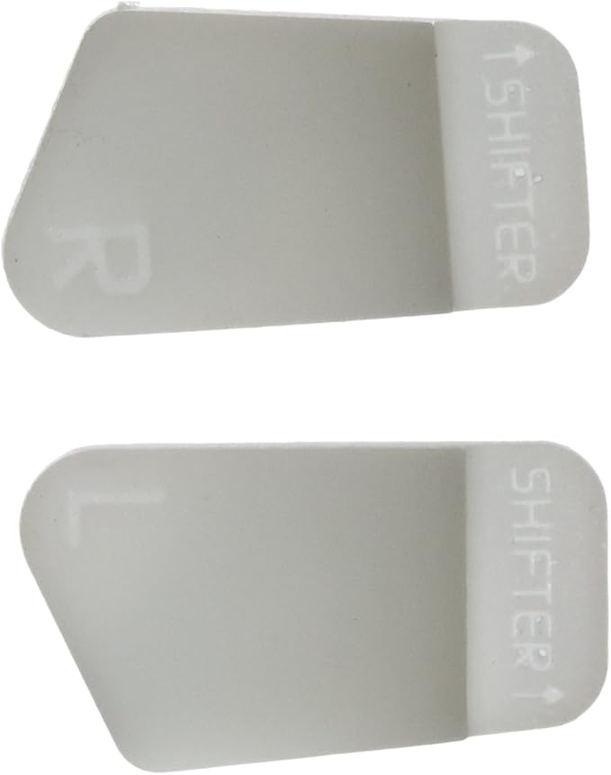 SRAM Inside Out Gel Transition Pad Set - Clear Shock-Absorbing Gel Pads with Cable Routing Channels for Road and Mountain Bikes