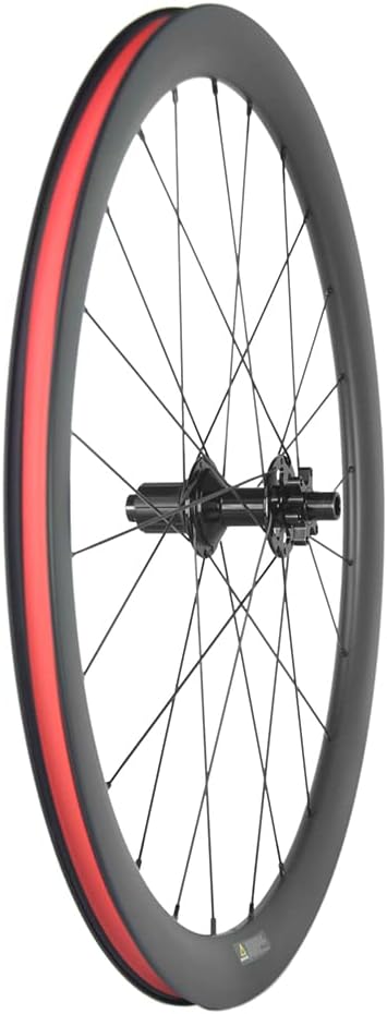 SUPERTEAM Carbon Wheelset 700C Tubeless Gravel Wheelset Disc Braking 45TU-28