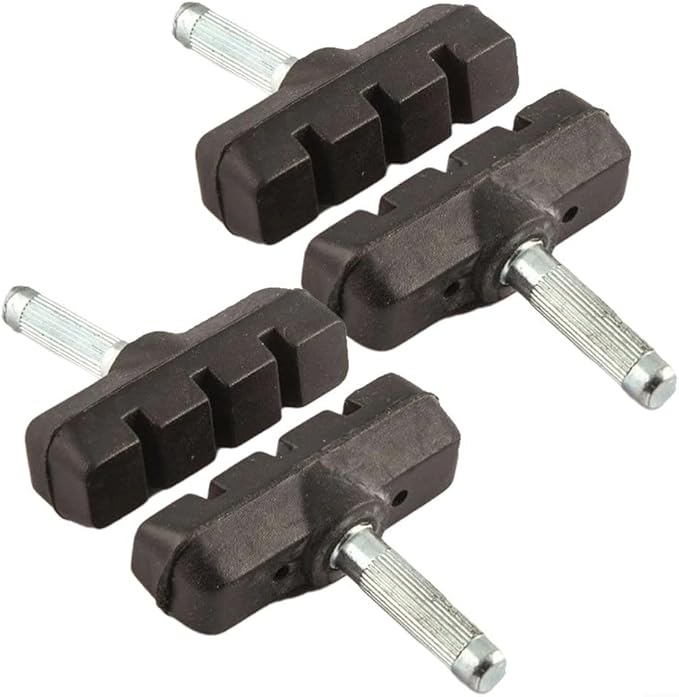 Bicycle Brake Pads Cantilever MTB Road Bike V Brake Holder Pads 55mm Threadless Post Blocks Shoes Cycling Brake Parts(4PCS)