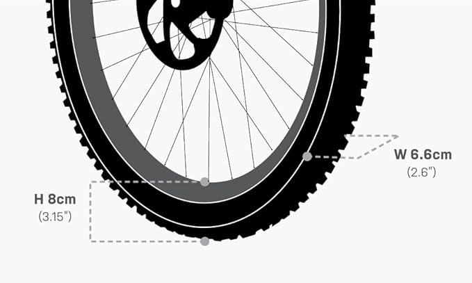 Topeak Swing-Up EX Bike Holder – Adjustable Wall-Mount Bicycle Storage Rack with Swing Mechanism, Space-Saving Design, Fits Tires up to 2.35”, Aluminum and Steel Construction, Easy Installation