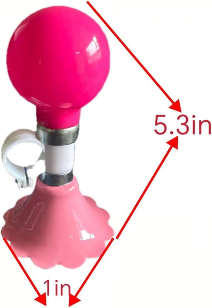 Loud Bike Air Horn for Bicycles - Easy Install Retro Classic Horn for Kids Adults, DIY Twist Bell for Mountain Bike, Kids Bike, Golf Cart Vehicle Accessories