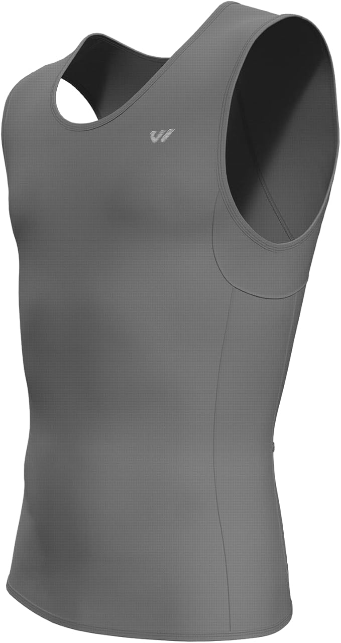 Lo.gas Sleeveless Cycling Jersey Men, Biking Base Layer Breathable and Lightweight with Back Pocket Sports Vest