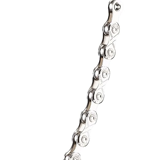 9 Speed Bike Chain, Bicycle Racing Chain 1/2 x 11/128 Inch for Road Mountain Cycling BMX 116 Links