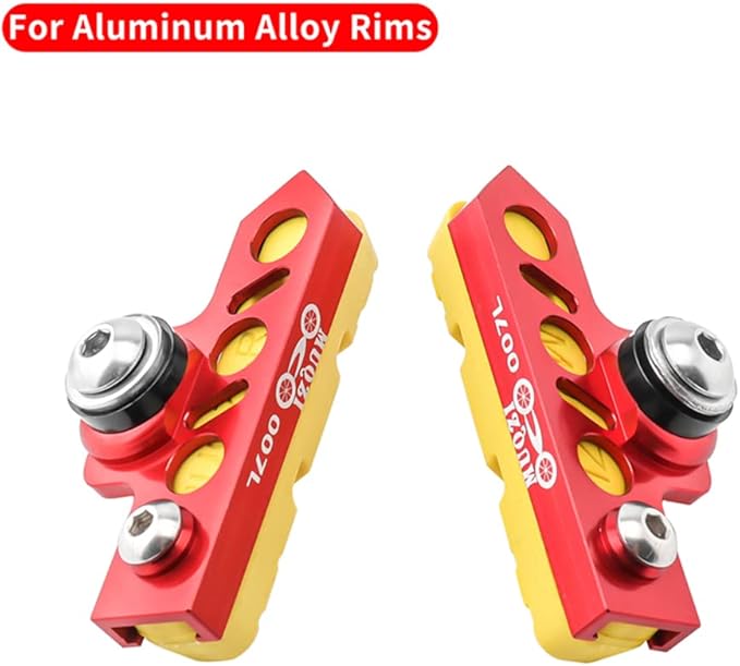 Bicycle C Caliper Extended Brake Pad (Set of 2) Bike Wear-Resistant Replaceable Aluminum Alloy Rim Brake for Road Bike,MTB,Folding Bike