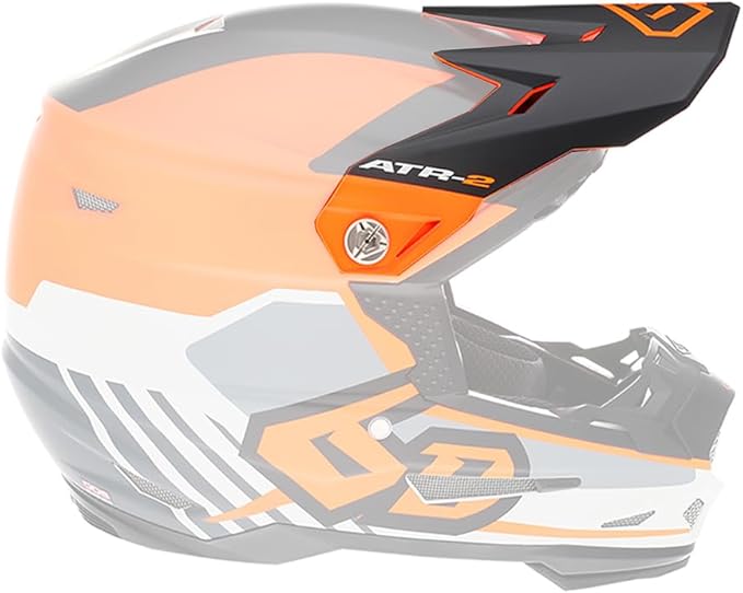 6D Helmets | ATR-2 (2023 - Older) Motorcycle Helmet Replacement Visor | Designed to Easily Replace Original Visor