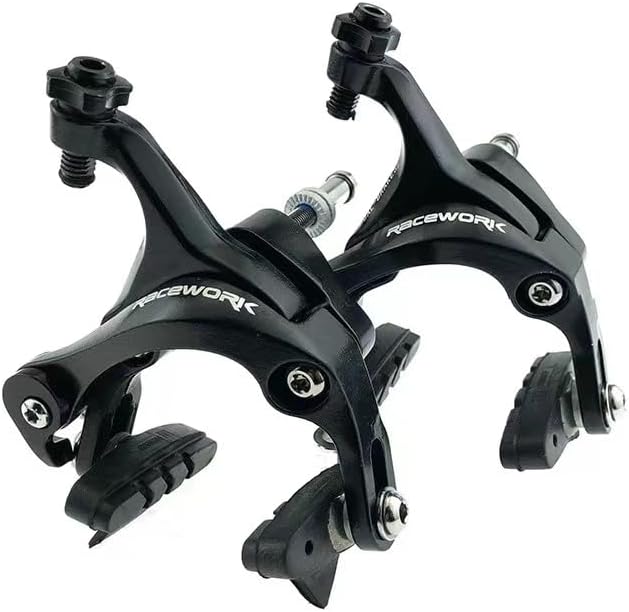 Double Pivot Road Bike Brakes - Aluminum Side Pull Caliper Set for Front and Rear C Shape,Rim Brakes for 700C Tires, Compatible with Standard Bike Brakes Specifications