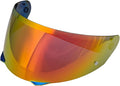 HJ-33 Helmet shield Replacement,Motorcycle Helmet Visor Compatible with HJC i90,i91 (Deep Gold Red)