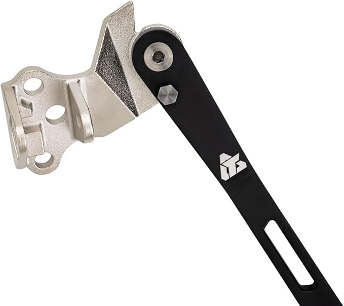 Tusk Billet Ad On Kickstand Titanium Bolt Lightweight Aluminum Stand Durable Steel Mounting Bracket Black Compatible with Yamaha YZ250F 2010-2023/YZ450F 2010-2022/YZ250FX 2015-2024/YZ450FX 2016-2023