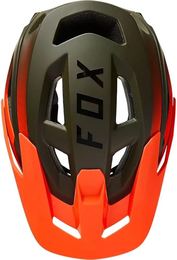 Fox Racing Speedframe Pro Mountain Bike Helmet, Fade Olive Green, Small