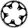 110/130 BCD Chainring 36/38/40/42/44/46/48/50/52/54/56/58/60T 5 Screws Round Narrow Wide Bicycle Chainring for 9/10/11 Speed Road Bike Folding Bicycle