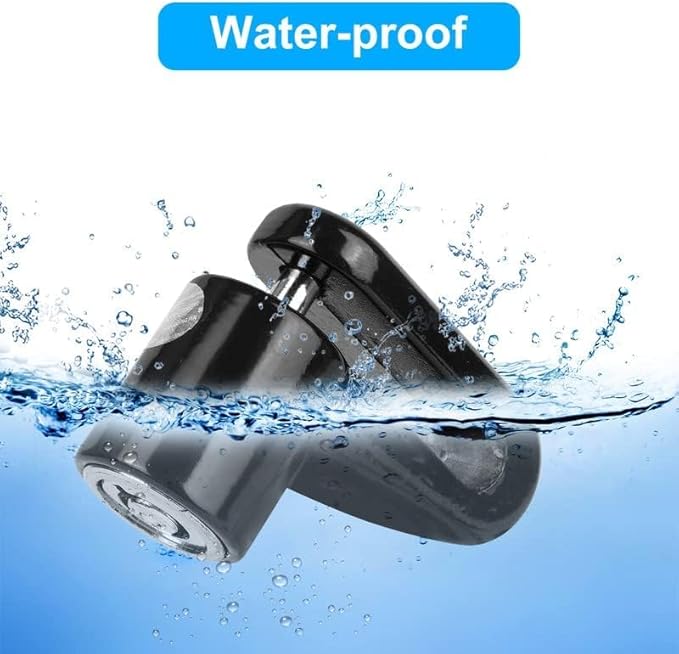 Ainiv Disc Brake Lock, E Scooter Lock Anti-Theft, Cable Bike Lock Waterproof 5FT /12mm Cable with 2 Keys for Scooter, Bike, Electric Bike, Skateboards, Strollers, Lawnmowers with Lock Holders-Black