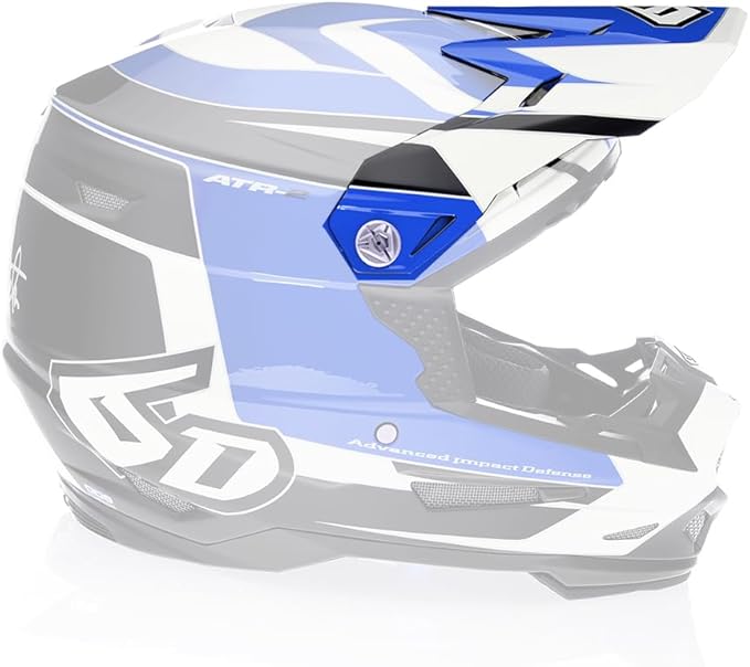 6D Helmets | ATR-2 (2023 - Older) Motorcycle Helmet Replacement Visor | Designed to Easily Replace Original Visor