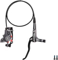 FukkeR Bicycles Aluminum Alloy Disc Brakes Left Front 800mm 2-Pistons E-Bikes Electric Power-Off Hydraulic Brake Fit 160mm Rotor for Mountain Bikes BMX E-Bikes XC Trail