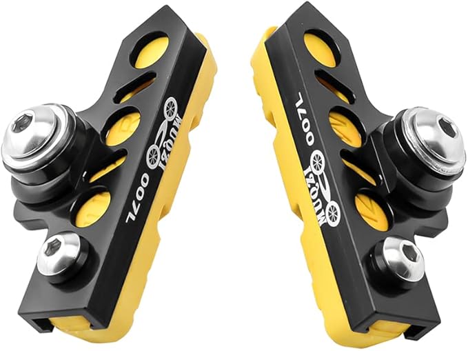 Bicycle C Caliper Extended Brake Pad (Set of 2) Bike Wear-Resistant Replaceable Aluminum Alloy Rim Brake for Road Bike,MTB,Folding Bike