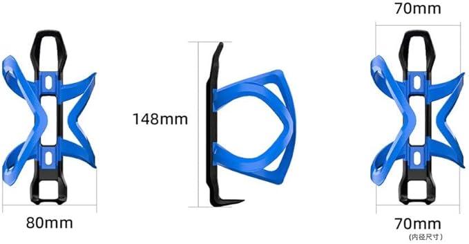 Bike Water Bottle Holder Combo Ultralight Plastic Water Drink Holder Rack Bike Water Bottle Cage for, Road Bikes