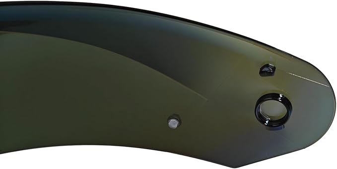HJ-33 Helmet shield Replacement,Motorcycle Helmet Visor Compatible with HJC i90,i91 (Deep Blue)