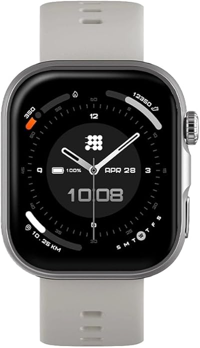 Cubitt Viva 2 Smartwatch, 1.85” AMOLED, Phone-Connected GPS, VITA AI Assistant, AI Coach, Health Monitoring, Sleep Score, 100+ Sports Modes, 3ATM Water Resistant, 8-Day Battery