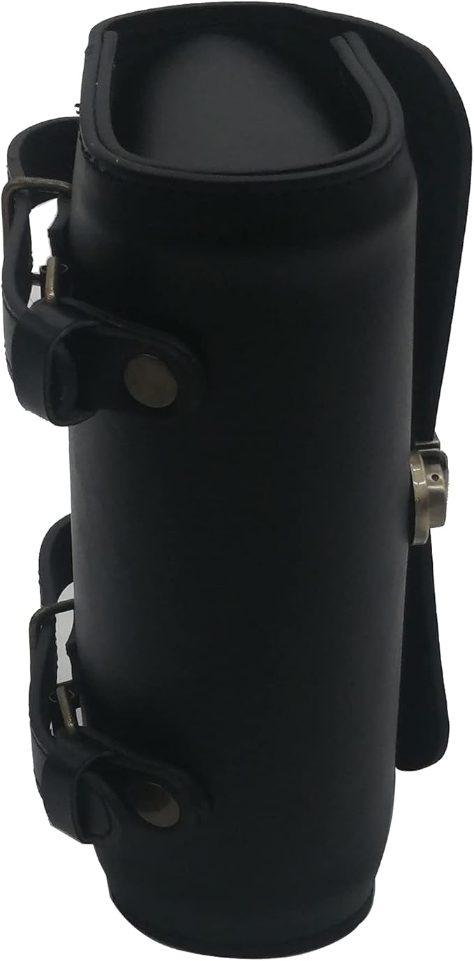 WUYAN Bike Handlebar Leather Bags Under Seat Retro Classical Mountain MTB Road Bike Leather Bag for Cell Phone， Saddle Tail Rear Pouch Seat Storage Cycling Case Carry Accessories