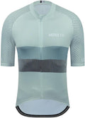 MOXILYN Men's Cycling Jersey Short Sleeve with 4 Pockets Moisture Wicking Breathable Quick Dry MTB Biking Shirt