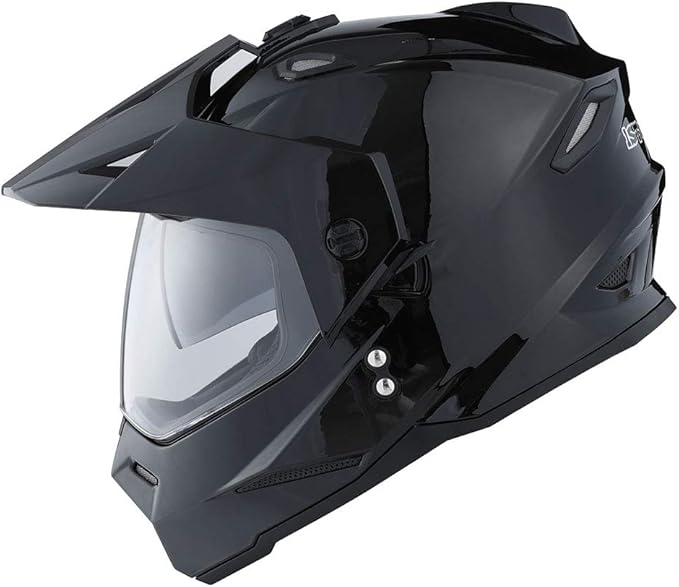 1Storm Dual Sport Motorcycle Motocross Off Road Full Face Helmet Dual Visor: HF802