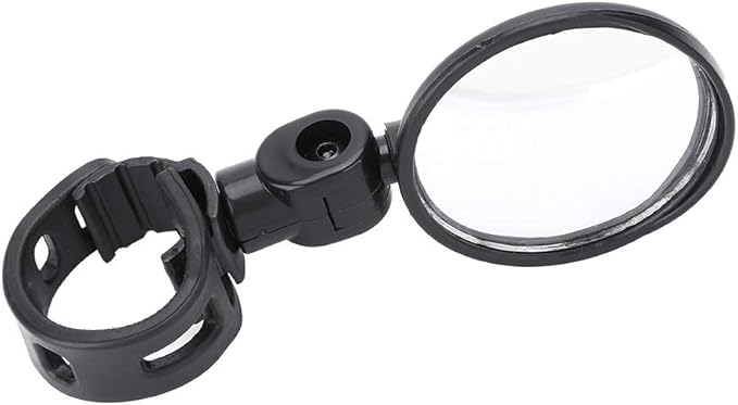 Handlebar Mirror, Rotatable Rear View Mirror, Adjustable End Mirror for Mountain Road Bike, 1 Pack
