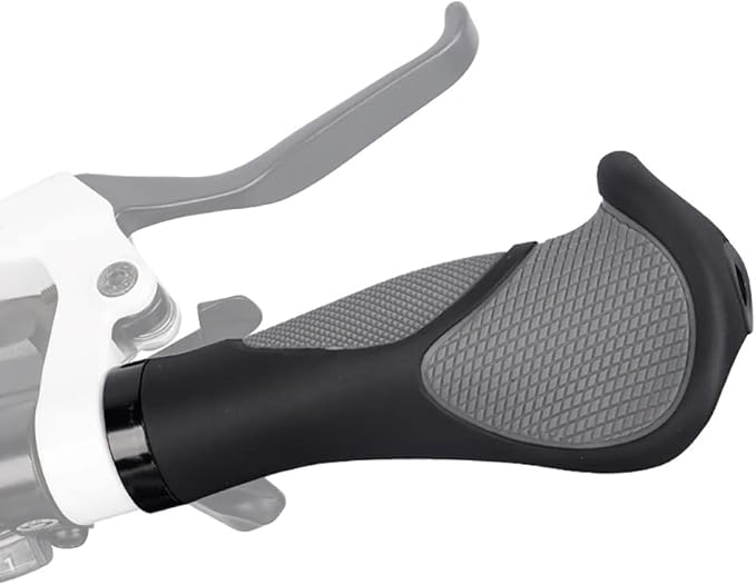 Bike Handlebar Grips, Soft Gel Inserts Shock Resistance Ergonomics Comfort Design,for MTB Bicycle Mountain Bike Grip