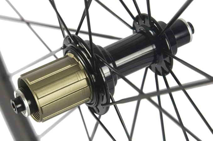SunRise Bike 38/25mm Carbon Wheelset 700c Clincher Basalt Braking Surface Wheel