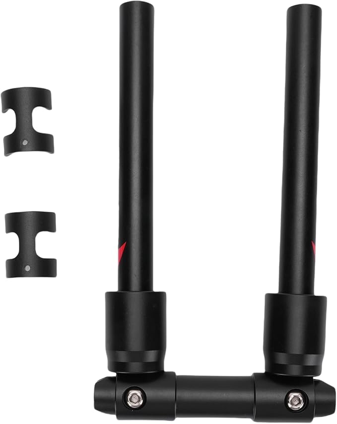 Foldable Bike Handlebar, Quick Release Space Saving Design Durable Aluminum Handlebar for Mountain Bikes Scooters Commuters Travel Urban Riding