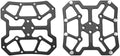 1 Pair Aluminum Alloy Bike Clipless Pedal Adapters to Universal Platform Pedal Converter for Mountain & Road Bikes