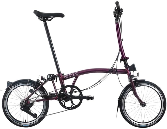 Brompton Folding Commuter Bike C Line 12-Speed | Compact, Lightweight, Urban Bike for Adults
