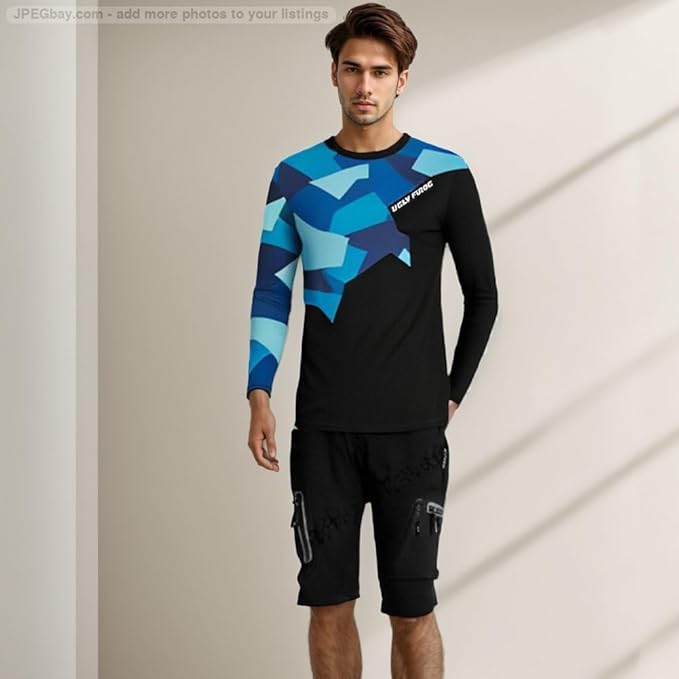 UGLY FROG Bike Wear Long Sleeve Men's Classic Fashion Cycling Downhill Jersey Sportswear Clothing