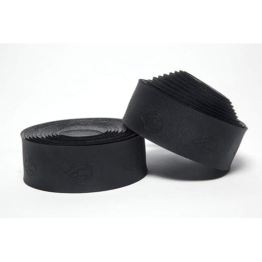 Cinelli Vegan Eco-Leather Bicycle Handlebar Tape, Black