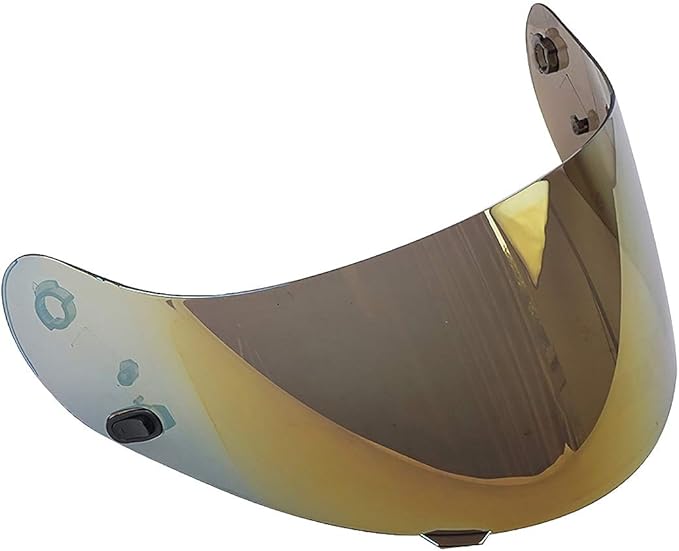 HJ-09 Helmet Visor Face Shield Compatible with CL-15/ CL-16/ CL-17/ CL-SP/AC-12 /FS-10/ CS-R1/ IS-16/ CS-R2/ TR-1 (Gold)