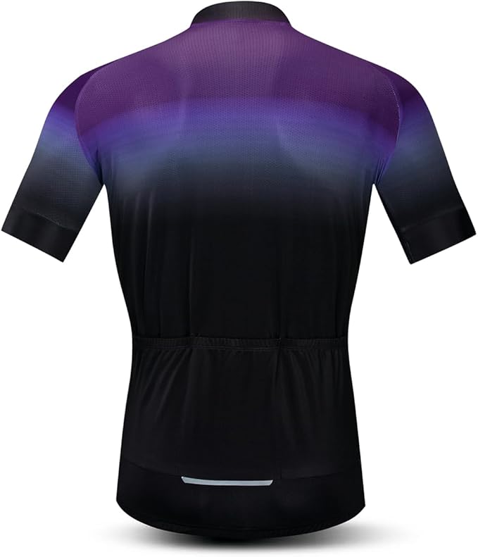 Men's Cycling Jerseys Wolf Print Bicycle Shirts Summer Road Bike Clothes Quick Dry Breathable