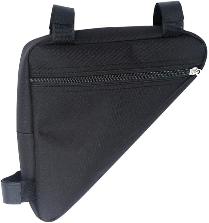 Multi-function Mountain Bike Frame Tool Bag Portable Polyester Bicycle Top Tube Storage Pouch for Cycling Repair and Travel