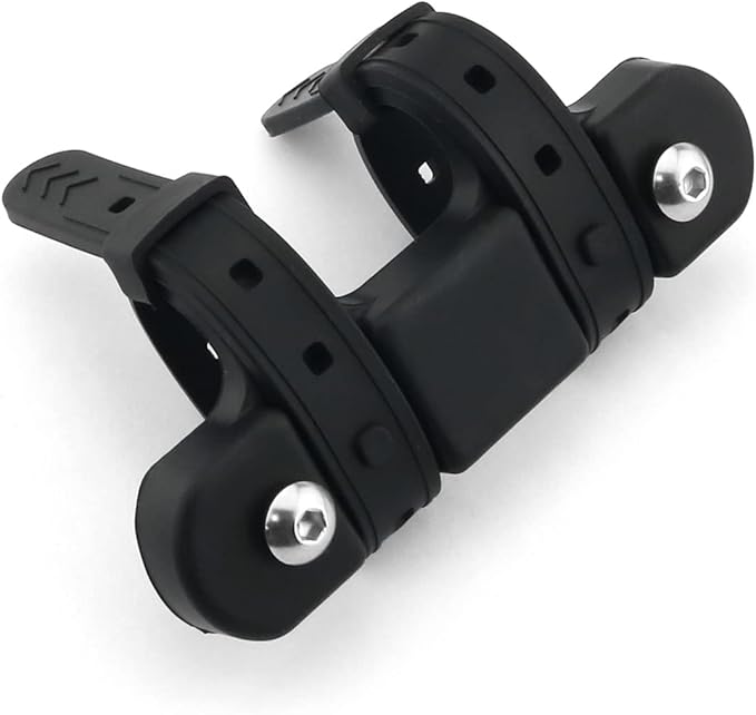 Bike Bottle Cage Mounting Base Black Tup Non-Hole Mounting Clip with Screw Wrench MTB Bike Kettle Stand Base Widely Use On Handlebar/Seatpost Tube/Frame