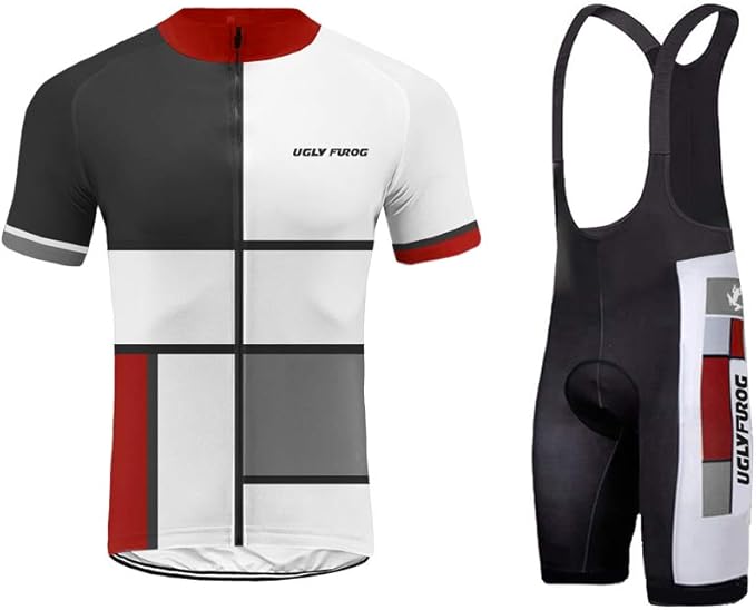 UGLY FROG Cycling Jersey Short Sleeve Men MTB Bike Clothing Road Bicycle Shirts Shorts Padded Pants DXMX01