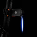 LED Photondrop Bicycle Tail Light, Red Flowing Taillight, Bicycle PhotonDrop Rear Light, 3 Modes, USB Rechargeable, Water Resistant