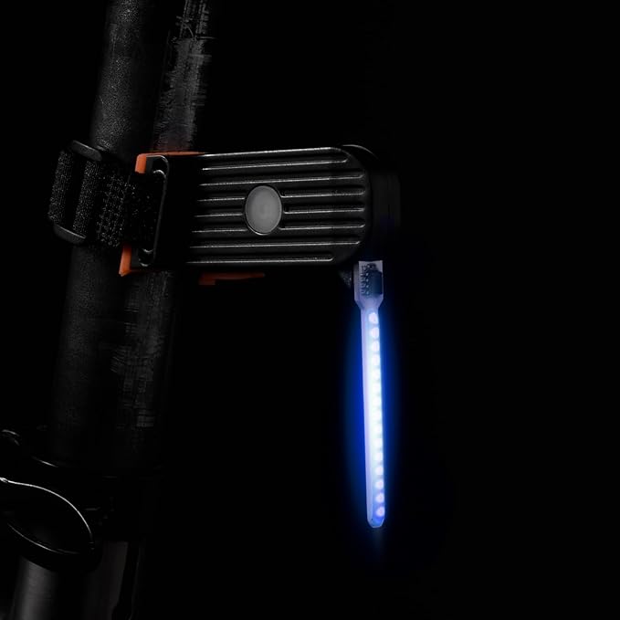 LED Photondrop Bicycle Tail Light, Red Flowing Taillight, Bicycle PhotonDrop Rear Light, 3 Modes, USB Rechargeable, Water Resistant