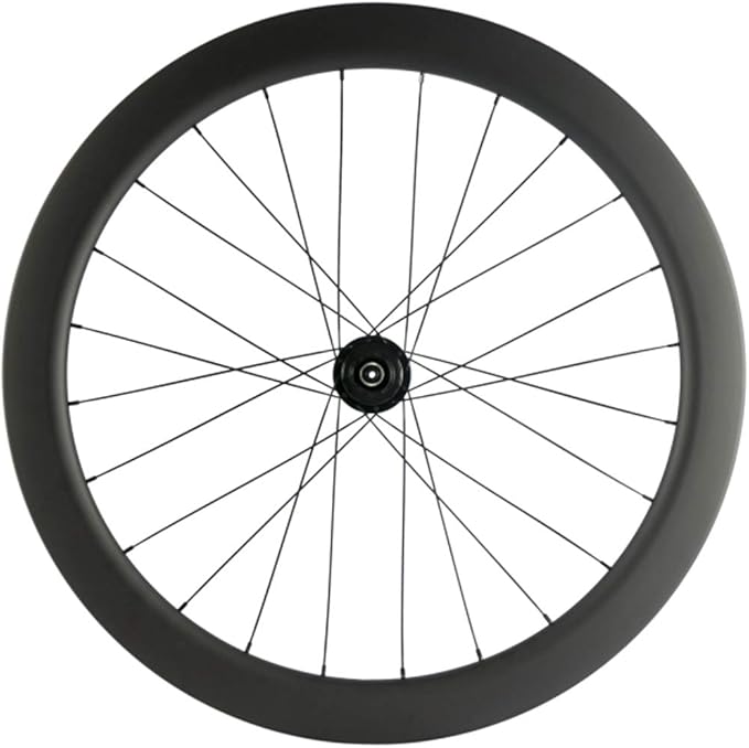 Superteam Carbon Disc Brake 700c Tubeless Road Bike Wheelset 55mm/25mm Wheel