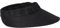Original 4.5” Sun Visor | Helmet Sun Protection Visor with Patented Gripper System | One Size Fits All | Ideal for Horseback Riding, Biking, Golfing | Mens and Womens Visor Hat | Black