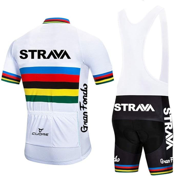 Cycling Jersey Men Set Bib Shorts Set Summer Mountain Bike Bicycle Suit Anti-UV Bicycle Team Racing Uniform Clothes