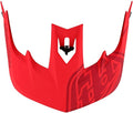 Troy Lee Designs STAGE Helmet Visor SIGNATURE, Red