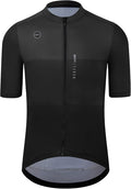 GCRFL Cycling Jersey Men Shorts Sleeves Road Bike Jersey Bicycle Tops Shirt, Zipper Pocket UPF 50+ Lightweight PRO Race Fit