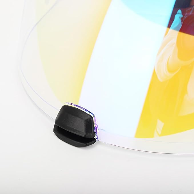 Helmet Visor Replacement Face Shield for HJ-31 i70/i10 Shield Visor Wind Shield Helmet Lens (Light Smoke)